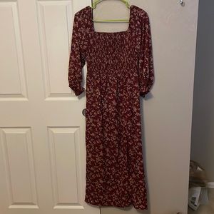 Florens Women’s Boho Floral Print Dress